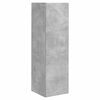 vidaXL Conjunto de mueble de TV 3 pcs Gris Concreto