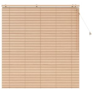 vidaXL Persiana veneciana Aspecto de roble 155 x 160 cm 35 mm
