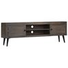 vidaXL Mueble para TV de madera maciza de mango 140x30x45 cm