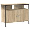 vidaXL Gabinete de Lavabo para Ba&ntilde;o Marr&oacute;n 80 x 30 x 60 cm