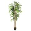 vidaXL &Aacute;rbol de bamb&uacute; artificial con 1650 hojas verde 180 cm