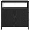 vidaXL Armario de Noche con caj&oacute;n 2 pcs Roble negro 30 x 60 x 60 cm