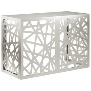 vidaXL Funda para Aire Acondicionado Plateado 90 x 40 x 60 cm