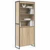 vidaXL Gabinetes Altos 2 pcs Sonoma 60 x 36 x 300 cm