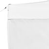 vidaXL Carpa plegable profesional con paredes aluminio blanca 4,5x3 m