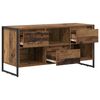 vidaXL Gabinete de TV con caj&oacute;n Madera Vieja 100 x 36 x 49,5 cm