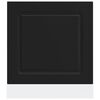 vidaXL Panel para lavavajillas&nbsp;Kalmar&nbsp;negra 60x1,5x67 cm