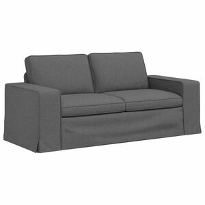 vidaXL Sof&aacute; Gris oscuro 182 x 80 x 82 cm tela