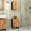 vidaXL Mueble de baño madera maciza de acacia 38x33x58 cm