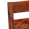 vidaXL Taburetes de cocina 2 unidades madera maciza de sheesham marr&oacute;n