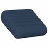 vidaXL Coj&iacute;n con almohada HEERLEN 6 uds. Azul Tela