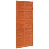 vidaXL Puerta Corrediza Marr&oacute;n cera 100 x 2,5 x 208 cm