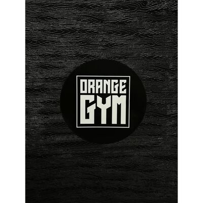 Orange Gym Tabla de equilibrio de plástico negro