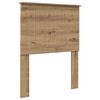 vidaXL Cabecero Roble artisan Madera de ingenier&iacute;a