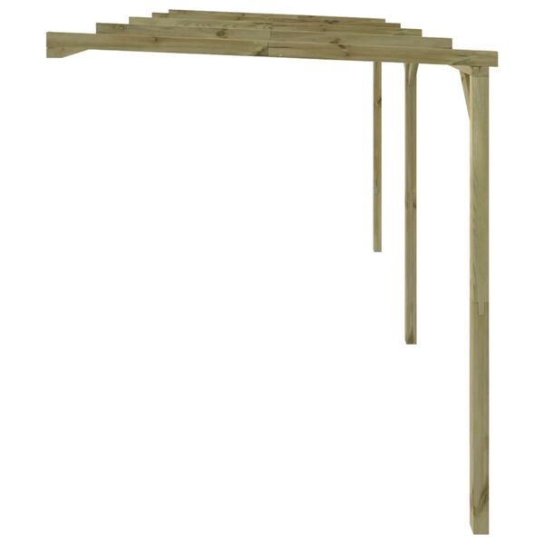 vidaXL Pérgola cobertizo de madera 2x4x2,2 m