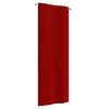 vidaXL Toldo para balc&oacute;n de tela oxford rojo 80x240 cm