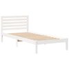 vidaXL Estructura de cama 90 x 210 cm Madera de pino macizo