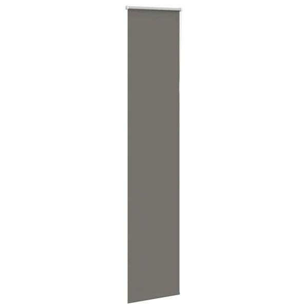 vidaXL Estor Enrollable Opaco gris 60x230 cm Tela Ancho 55,7 cm