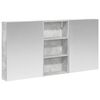 vidaXL Juego de Muebles de Ba&ntilde;o 3 uds. 140 x 14,5 x 70 cm