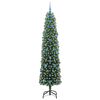 vidaXL &Aacute;rbol de Navidad artificial Verde 210 cm PVC, Acero y Pl&aacute;stico