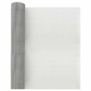 vidaXL Pantalla de malla 40 x 2000 cm 20 Mesh Acero Inoxidable 201