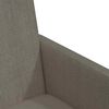 vidaXL Sillas de Comedor con Ruedas 2 pcs Gris claro 57 x 66 x 94 cm