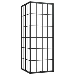 vidaXL Cabina de ducha ESG 80x80x180 cm