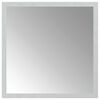 vidaXL Espejo de ba&ntilde;o LED Transparente 30 x 30 cm vidrio templado