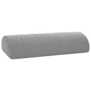 vidaXL Almohada para Piernas Gris 52 x 20 x 11 cm Espuma Viscoel&aacute;stica