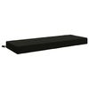 vidaXL Almohada para el asiento SOEST 100% Poli&eacute;ster Negro