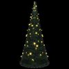 vidaXL &Aacute;rbol de Navidad emergente preiluminado con luces verde 210 cm