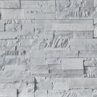 vidaXL Papel pintado de pared 3D aspecto piedra gris claro