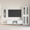 vidaXL Conjunto de mueble de TV con caj&oacute;n FLORIN Madera de ingenier&iacute;a