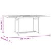 vidaXL Juego de comedor para jard&iacute;n 5 piezas madera maciza de teca