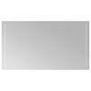 vidaXL Espejo de ba&ntilde;o LED Transparente 90 x 50 cm vidrio templado