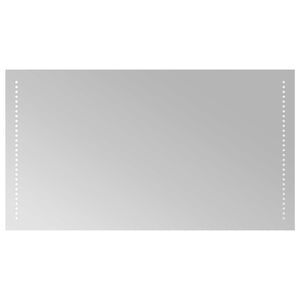 vidaXL Espejo de ba&ntilde;o LED Transparente 90 x 50 cm vidrio templado