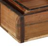 vidaXL Bandeja 2 pcs Marr&oacute;n 29 x 31 x 10 cm Madera s&oacute;lida recuperada