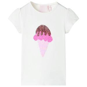 Camiseta infantil color crudo 104