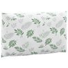 vidaXL Cojines para palés 2 unidades tela Oxford estampado de hojas