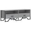 vidaXL Mueble de TV madera de ingenier&iacute;a gris sonoma 122x34x41 cm