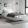 vidaXL Estructura de cama madera de ingeniería gris hormigón 90x200cm