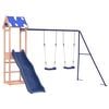 vidaXL Parque infantil de exterior madera maciza de abeto Douglas