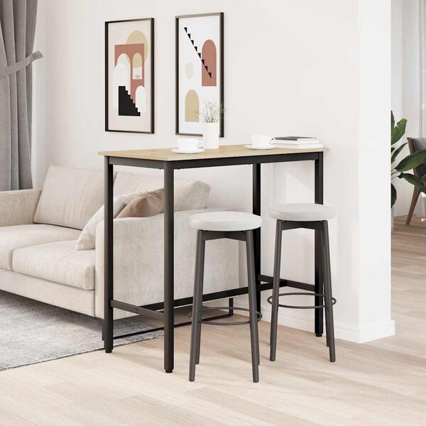 vidaXL Mesa Roble Sonoma 100 x 50 x 90,5 cm