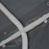 vidaXL Tela de tienda sin estructura Gris 10 x 5 m PE