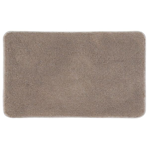 Kleine Wolke Alfombra de ba&ntilde;o Relax gris taupe 60x100 cm