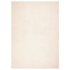 vidaXL Alfombra de pelo corto suave lavable HUARTE beige 140x200 cm