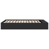 vidaXL Estructura de cama madera de ingenier&iacute;a negra 120x200 cm