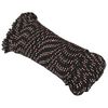 vidaXL Cuerda multiusos 4 mm 50 m Negro y rojo PP 105 kg Carga m&aacute;x.