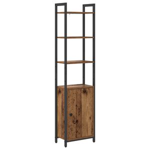 vidaXL Estanter&iacute;a para libros 6 niveles 40 x 24 x 161 cm Madera Vieja