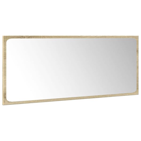 vidaXL Set de muebles de ba&ntilde;o 3 pzas madera contrachapada roble Sonoma